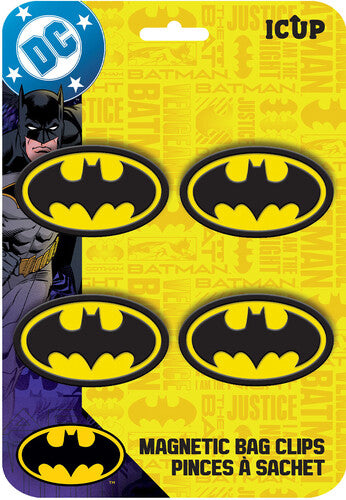 DC Comics Batman Magnetic Bag Clips (4 Pack)