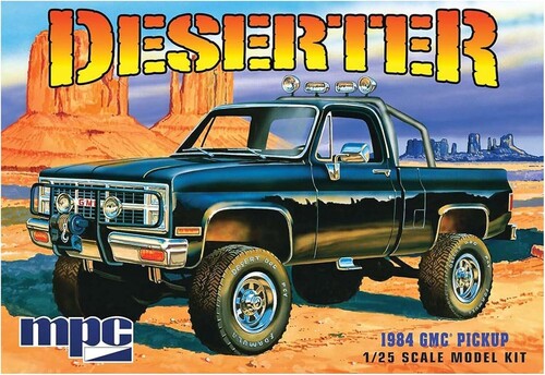 MPC 1984 GMC Pickup (White) 1/25 Scale Model Kit