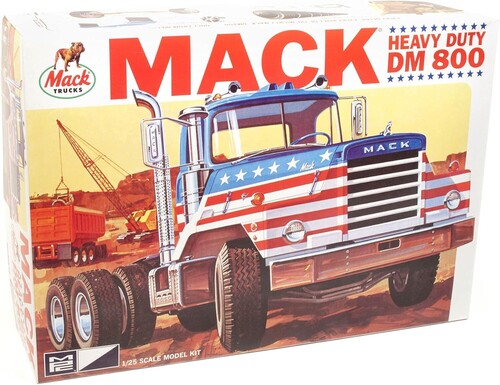 MPC Mack DM800 Semi Tractor 1/25 Scale Model Kit