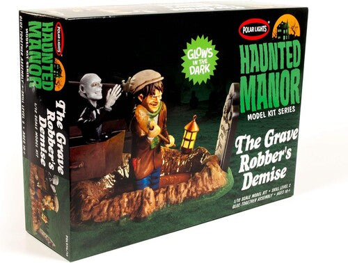 Haunted Manor The Grave Robber's Demise Polar Lights 1/12 scale Model Kit