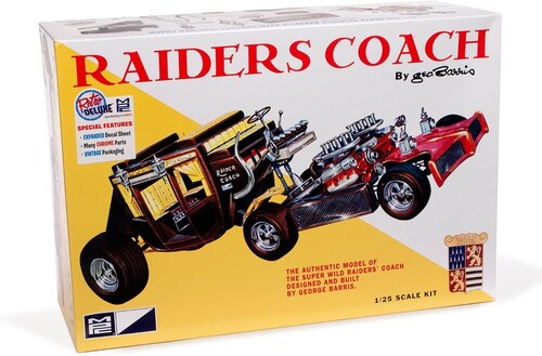 MPC George Barris Raiders Coach 1/25 Scale Model Kit