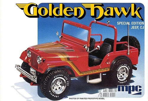 MPC 1981 Jeep CJ5 Golden Hawk 1/25 Scale Model Kit