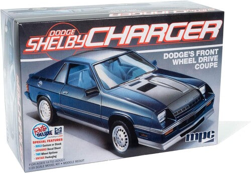MPC 1986 Dodge Shelby Charger 1/25 Scale Model Kit