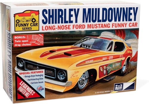 MPC Shirley Muldowney Long Nose Ford Mustang FC 1/25 Scale Model Kit