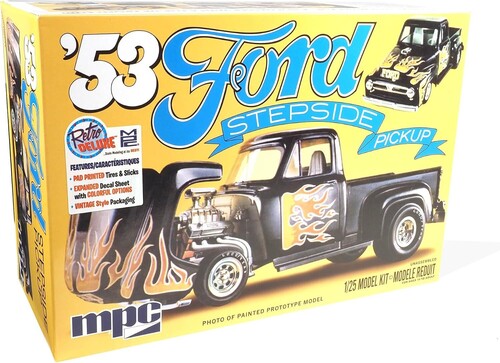 MPC 1953 Ford Pickup Flip-Nose 1/25 Scale Model Kit