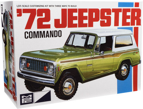 MPC 1972 Jeepster Commando 1/25 Scale Model Kit