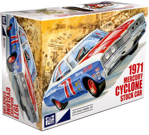 MPC 1971 Mercury Cyclone Stock Car 1/25 Scale Model Kit
