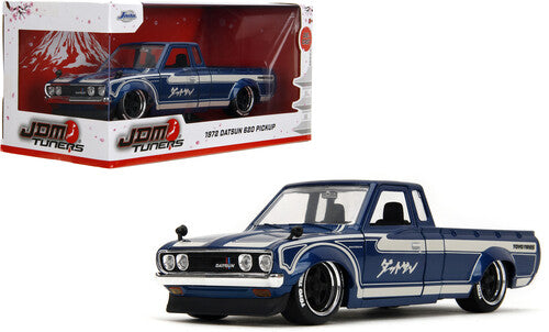 JDM Tuners - 1/24 1972 Datsun 620 Die-Cast Car (Gloss Blue)