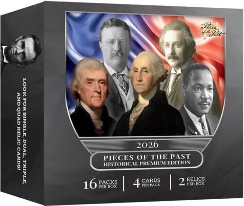 Pieces of the Past 2026 Historical Premium Hobby Edition Trading Cards 16ct PDQ