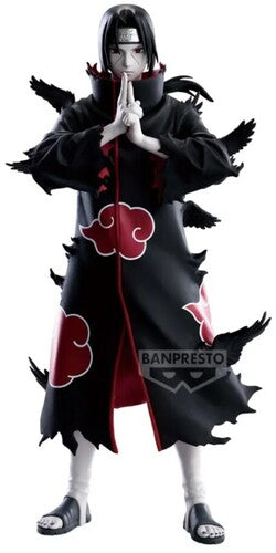 Banpresto - Naruto Shippuden - Noir Edge Collection Itachi Uchiha Statue