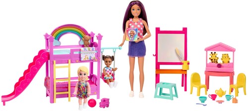 Barbie Skipper Babysitters Inc. Ultimate Daycare Playset With 3 Dolls