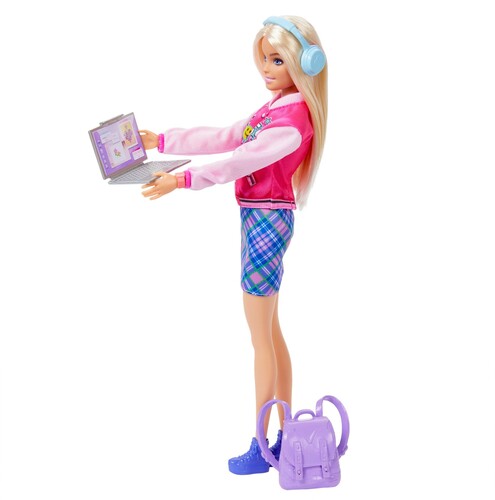 Barbie I Love School, Back to School Doll, Blonde with Accessories