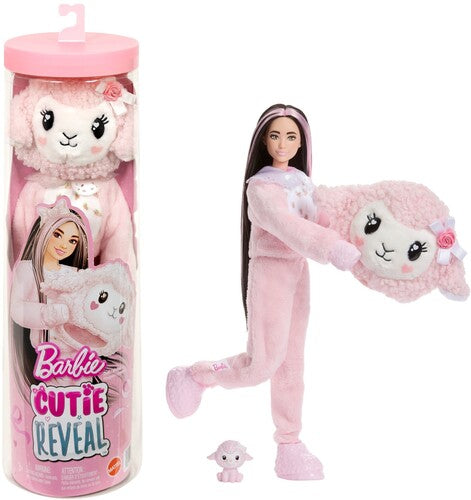 Barbie Cutie Reveal Cuddly Series Lamb Doll & Accessories