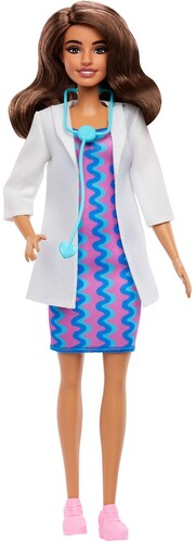 Barbie Careers Doctor Doll & Accessory, Brunette