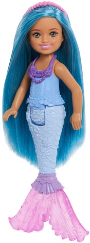 Barbie Fantasy Chelsea Mermaid, Blue Hair
