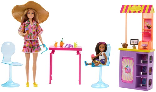 Barbie Summer Vacation Beach Shack Playset with 2 Dolls