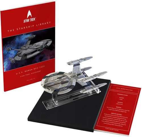 Star Trek: Discovery - Starship Library Vol. 10 - USS Buran NCC-1422 Die-Cast Ship & Book Set