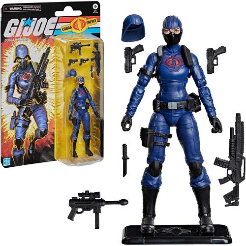 G.I. Joe - Classified Series: Retro Cardback - Cobra Valkyrie Action Figure