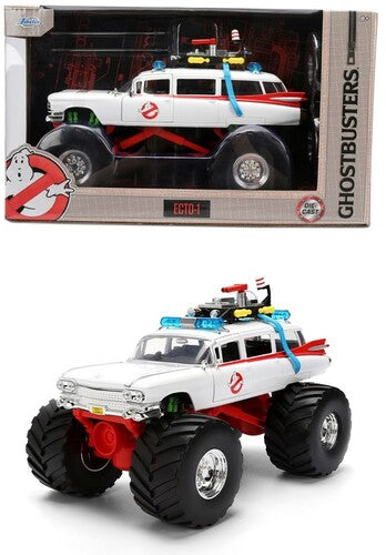 Ghostbusters - Hollywood Rides - 1:24 Ecto-1 Monster Truck Die-Cast Car