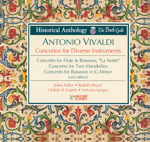Vivaldi/ Janigro/ I Solisti Di Zagreb - Concerto Diverse Instruments