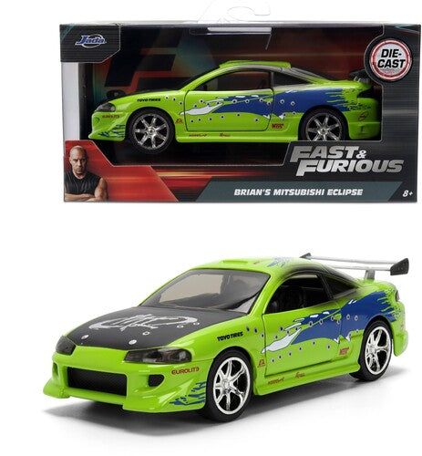 Fast & Furious - 1:32 Brian's Mitsubishi Eclipse Die-Cast Car