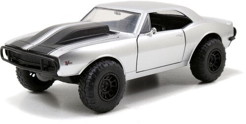 Fast & Furious - 1:24 Roman's 1967 Chevy Camaro Off-Road Die-Cast Car (Silver)