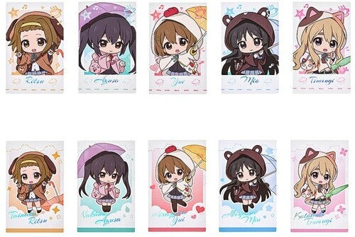 K-ON! - Fluffy Rain Series - Collectible Instant Photo-Style Card 5pc Blind Box PDQ