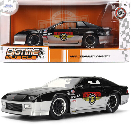 Big Time Muscle - 1:24 1985 Chevy Camaro Mickey Thompson Die-Cast Car