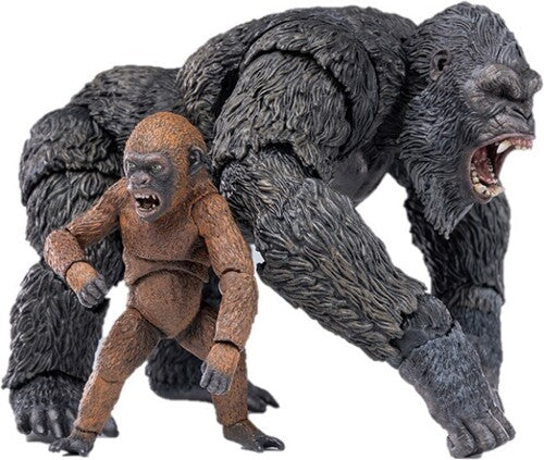 Hiya Godzilla Mv Ex Kong & Suko Fig 6 Ebg0536