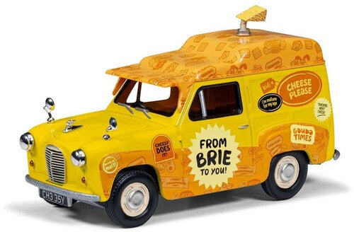 Corgi Wallace & Gromit Austin A35 Van - Cheese Please! Delivery Van 1:43 Scale Diecast