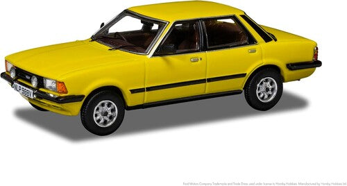 Corgi Vanguard Ford Cortina Mk5 1.3, Prairie Yellow 1:43 Scale Diecast