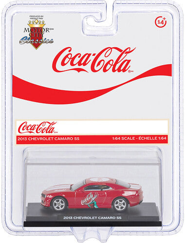 Coca-Cola Motor City Classics: 2013 Chevrolet Camaro SS 1:64 Scale Diecast