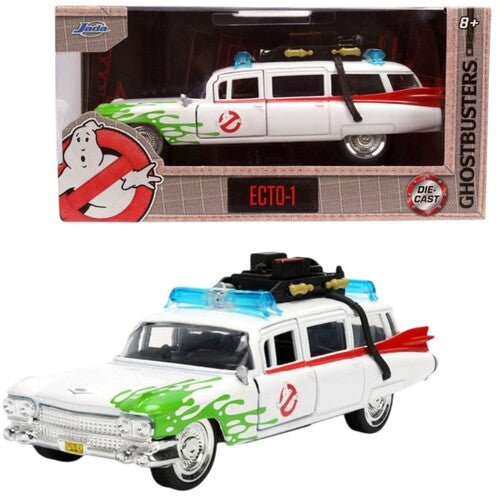 Ghostbusters - Hollywood Rides - 1:32 Ecto-1 Slime Die-Cast Car