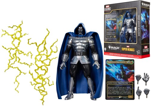 Marvel Super Heroes x Magic: The Gathering - Marvel Legends - Doctor Doom 2099 Action Figure & Exclusive Foil Trading Card