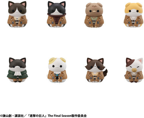 Megahouse - Attack on Titan - Mega Cat Project - Attack on Tinyan Gathering Scout Regiment danyan (Box/8)