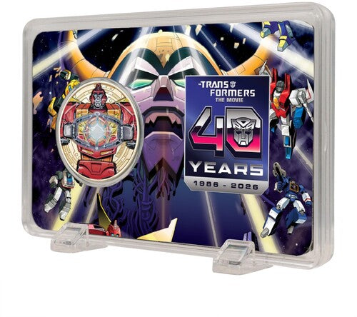 Transformers - Limited Edition Presentation Coin - 40th Anniversary 24K Gold Plated