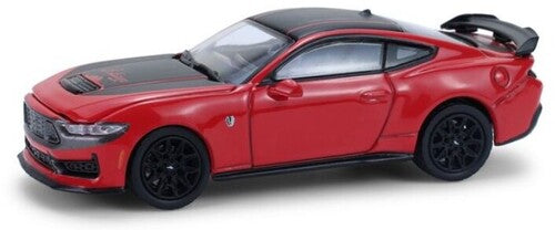 1:64 2024 Ford Mustang Dark Horse Red Indiana Stri