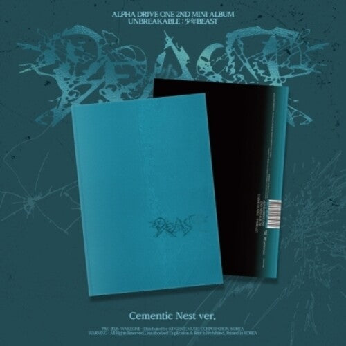 Alpha Drive One - Unbreakable : Beast (Cementic Nest Ver.) - CD-R, Photobook, Folded Poster, Sticker, Post Card, Photo Card
