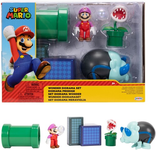 Super Mario - 2.5" Wonder Diorama Set
