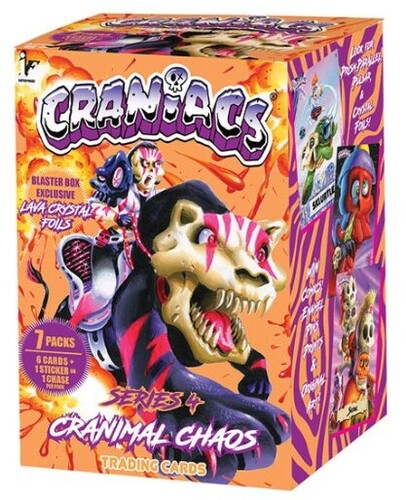 Craniacs series 4 - Cranimal Chaos trading cards Blaster box