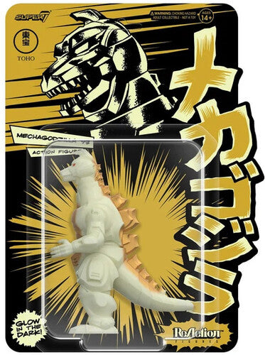 Toho - ReAction Figures Wv12 (SDCC, Glow) - Mechagodzilla '93 (Glow)