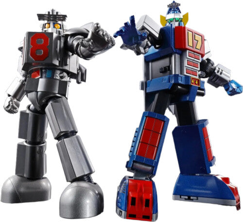 Tamashii Nations - Daitetsujin 17 - Soul of Chogokin - GX-101S Daitetsujin 17&18 Graviton Box Action Figure 2-Pack