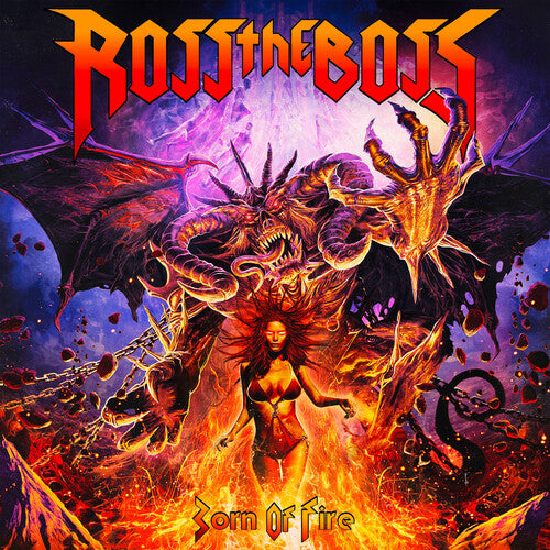 Ross the Boss - Born Of Fire - Transparent Violet Vinyl
