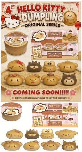 Hello Kitty Original Squishy Dumpling blind box 24ct PDQ