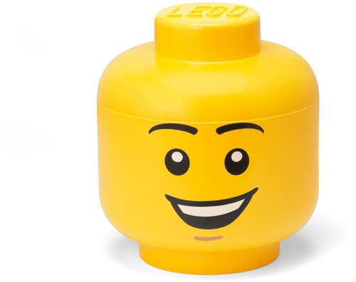 LEGO Large Stackable Storage Head, Happy Boy