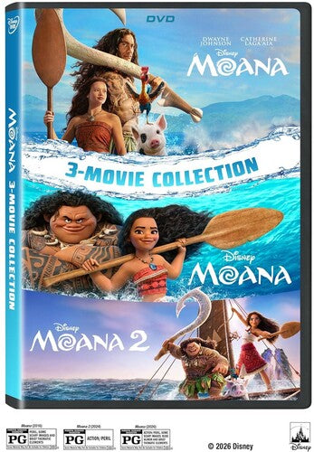 Moana (2016) / Moana 2 / Moana (2026) (3pc)