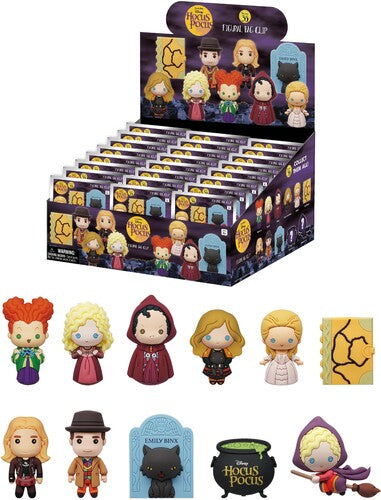 Hocus Pocus 3d Foam Bag Clip 24ct Pdq (Clcb) (Pdq)