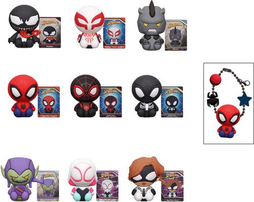 Spider-man Charm 3d Foam Bag Clip 24ct Pdq (Clcb)