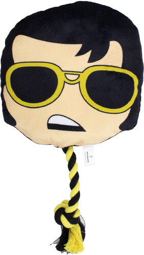 Perri's Elvis Presley Plush Head Rope Dog Toy