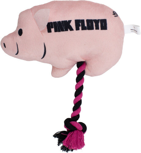Perri's Pink Floyd Plush Pig Rope Dog Toy (Plus)